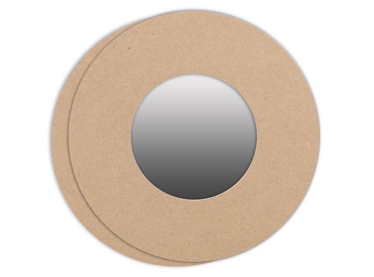 6" Round Mirror (Case of 2)