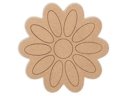 10 Petal Daisy Plaque (Case of 4)