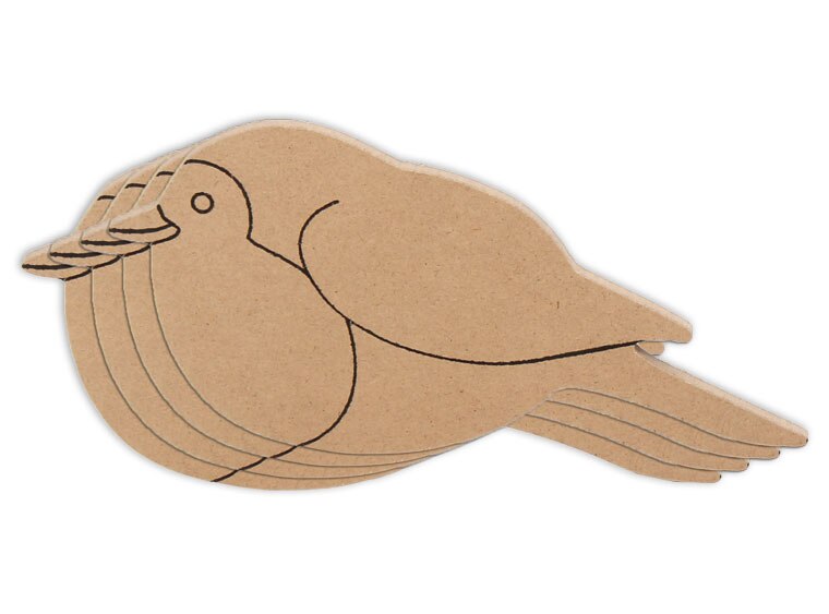 Fat Bird Plaque (Case of 4)