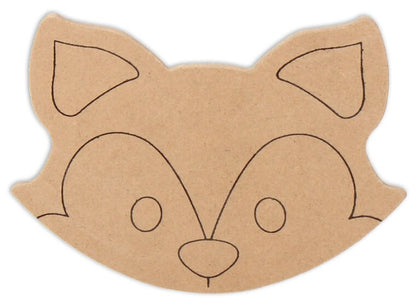 Fox Face Plaque (Case of 4)