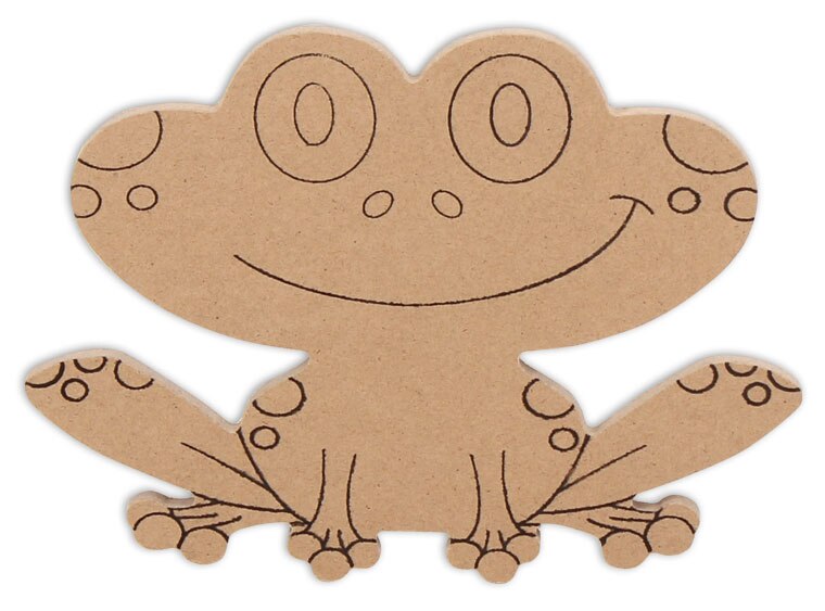 Cute Frog Plaque (Case of 4)
