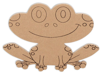 Cute Frog Plaque (Case of 4)