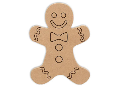 Gingerbread Man Plaque (Case of 4)