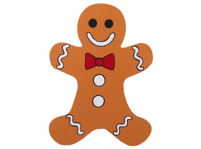 Gingerbread Man Plaque (Case of 4)