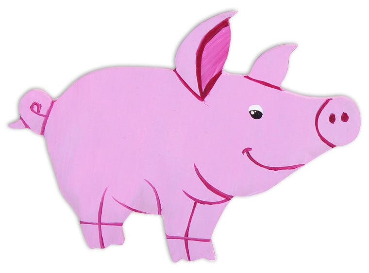 Little Piggy Plaque (Case of 4)
