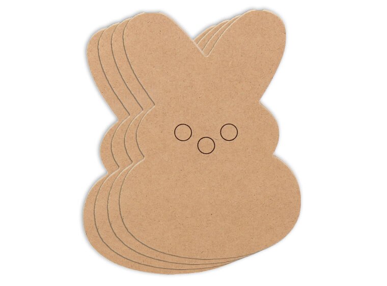 Peep Bunny Plaque (Case of 4)