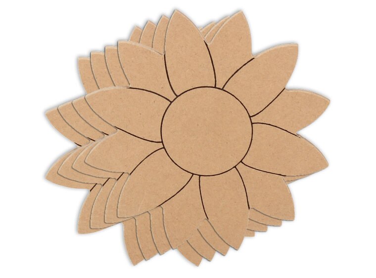 Small Sunflower Plaque (Case of 4)