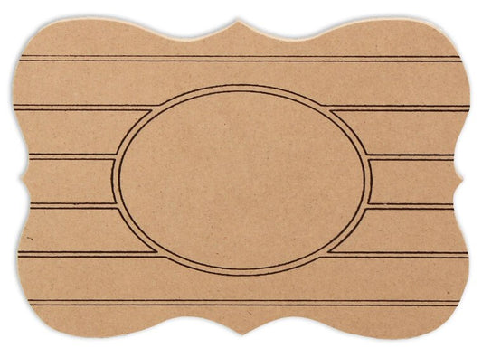 Quatrefoil Plaque (Case of 4)
