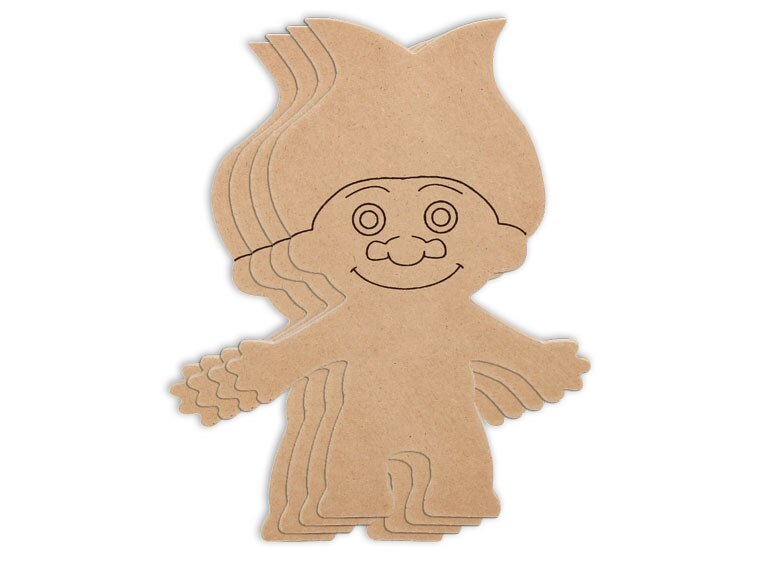 Medium Troll Plaque (Case of 4)