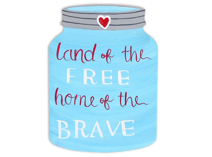 Mason Jar Plaque (Case of 4)