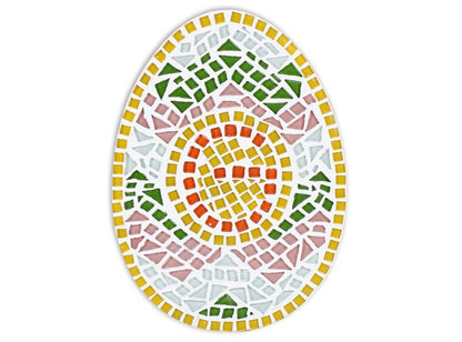 Chevron Egg Plaque (Case of 4)
