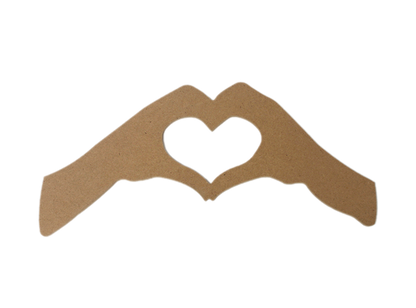 Heart Hands 12" (Case of 4)