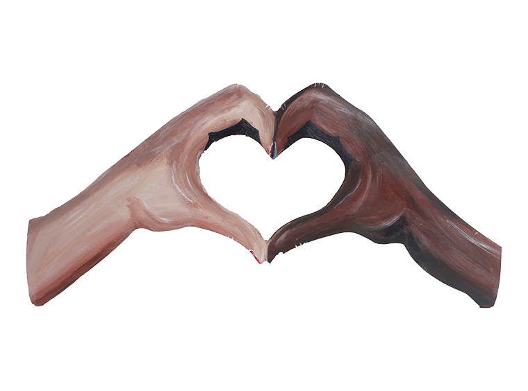 Heart Hands 12" (Case of 4)