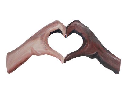 Heart Hands 12" (Case of 4)