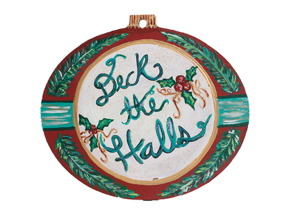 Oval Ornament 4.5" (Case of 4)