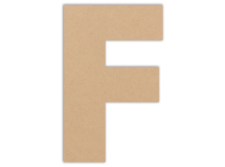 F Plaque (Case of 4)