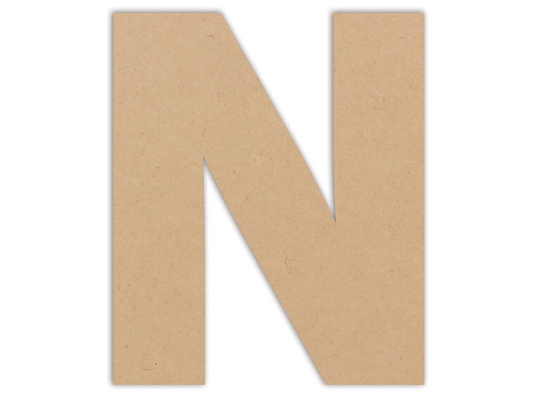 N Plaque (Case of 4)