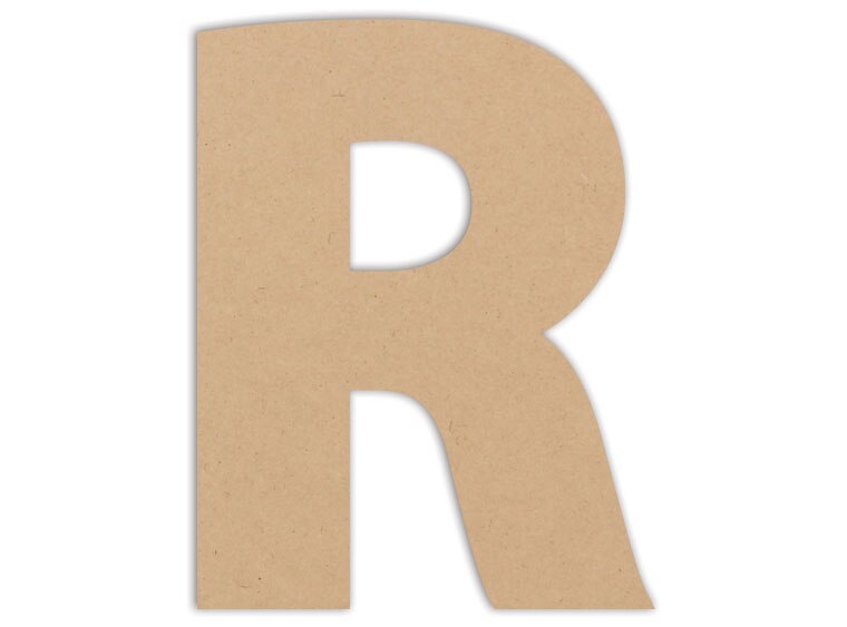 R Plaque (Case of 4)