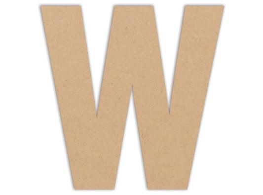 W Plaque (Case of 4)