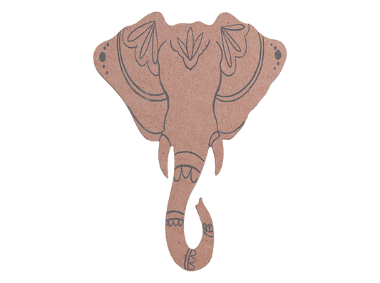 Elegant Elephant Plaque (Case of 4)