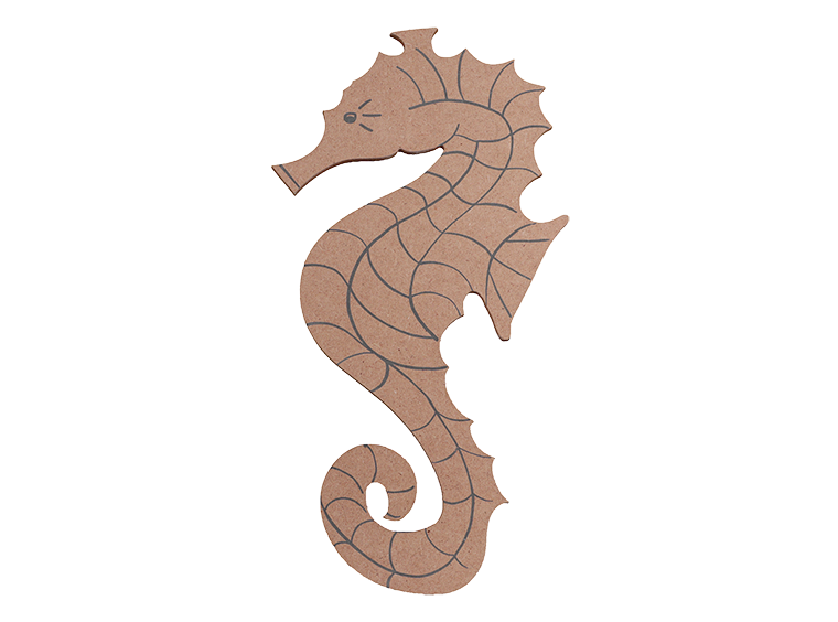 Seahorse Plaque (Case of 4)