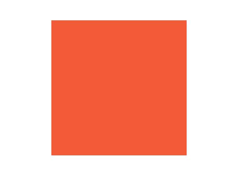 Orange Acrylic (Case of 1)