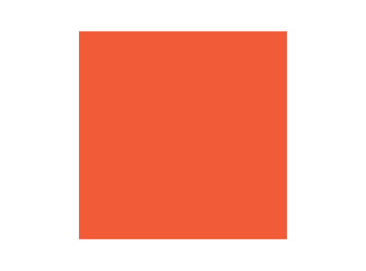 Orange Acrylic (Case of 1)