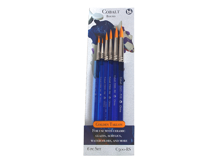 Cobalt Round - 6 Piece Set (Case of 1)