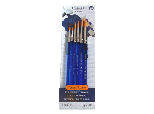 Cobalt Round - 6 Piece Set (Case of 1)