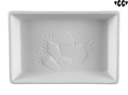 Bisque Crystal Tray (Case of 6)