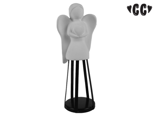Bisque Cage Angel (Case of 4)