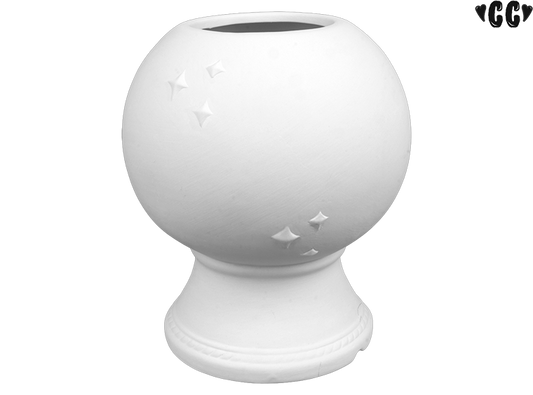 Bisque Crystal Ball Planter (Case of 2)