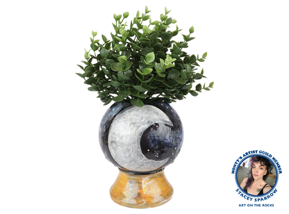 Bisque Crystal Ball Planter (Case of 2)