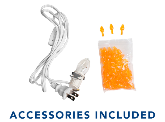 Bisque Lighted Pineapple Lamp (Case of 2)