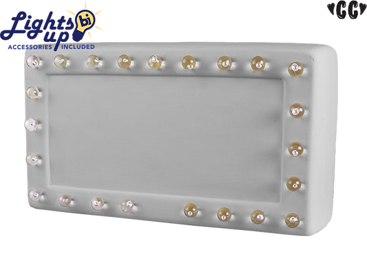 Bisque Lighted Marquee (Case of 2)