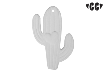 Bisque Heart Cactus Ornament (Case of 12)