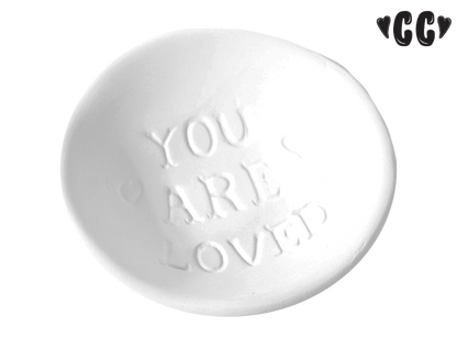 Bisque You Are Loved Dish (Case of 12)