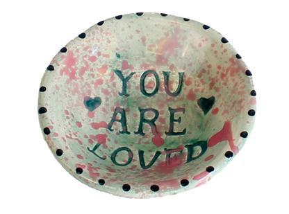 Bisque You Are Loved Dish (Case of 12)