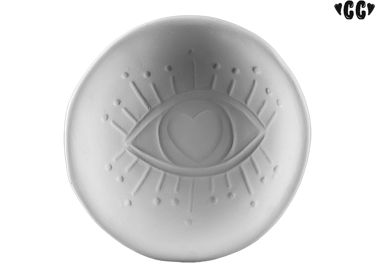 Bisque My Vision Ring Dish (Case of 12)