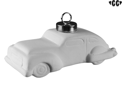 Bisque Retro Rider Ornament (Case of 12)