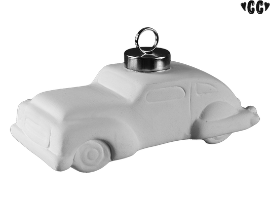 Bisque Retro Rider Ornament (Case of 12)