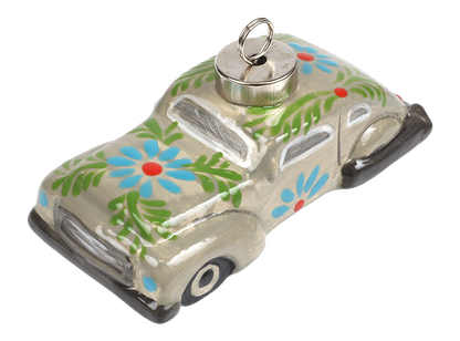 Bisque Retro Rider Ornament (Case of 12)