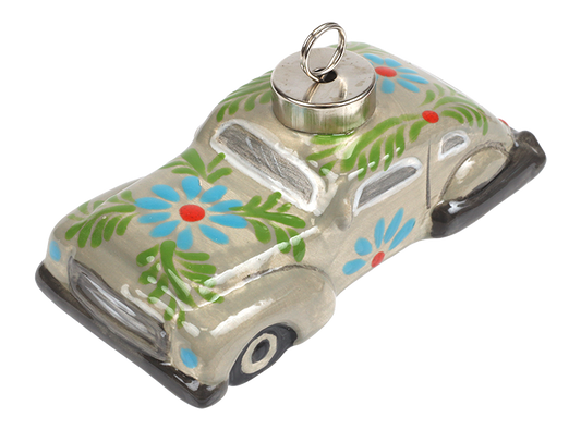 Bisque Retro Rider Ornament (Case of 12)