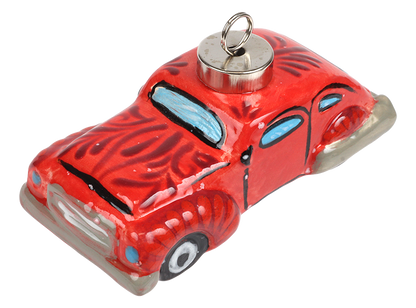 Bisque Retro Rider Ornament (Case of 12)