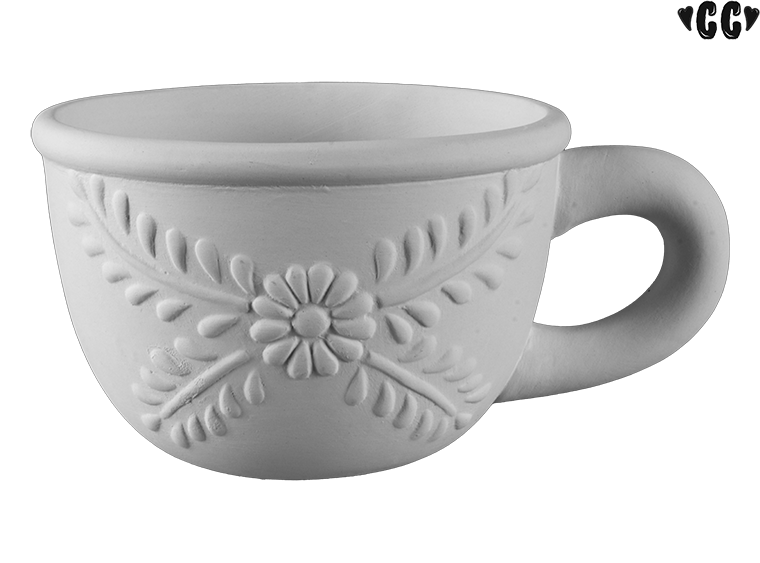 Bisque Mexi-Embroidered Mug (Case of 6)