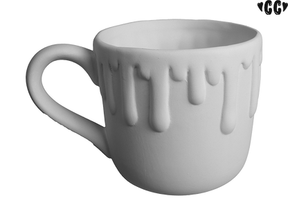 Bisque Rainbow Drip Mug (Case of 4)