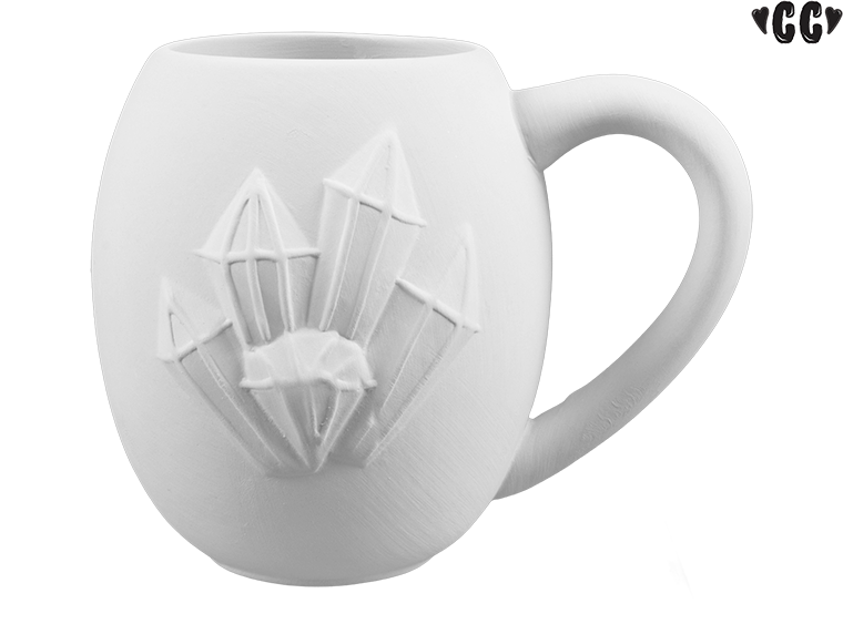Bisque Crystal Mug (Case of 4)