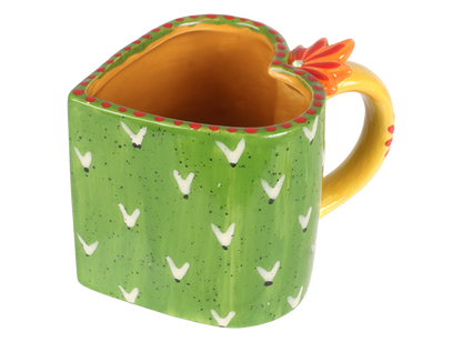 Bisque Chunky Heart Mug (Case of 6)