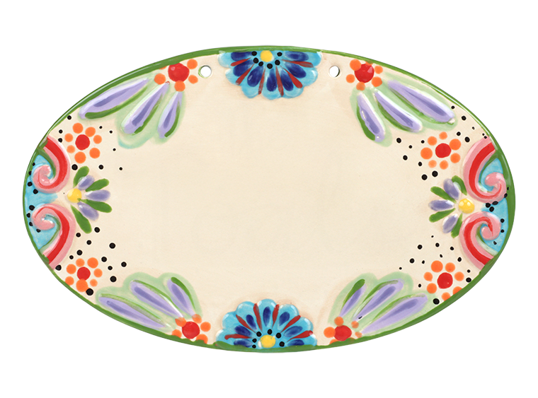 Bisque Mi Casa Wall Plaque (Case of 8)