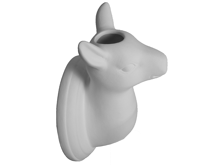 Bisque Mounted Llama Planter (Case of 2)